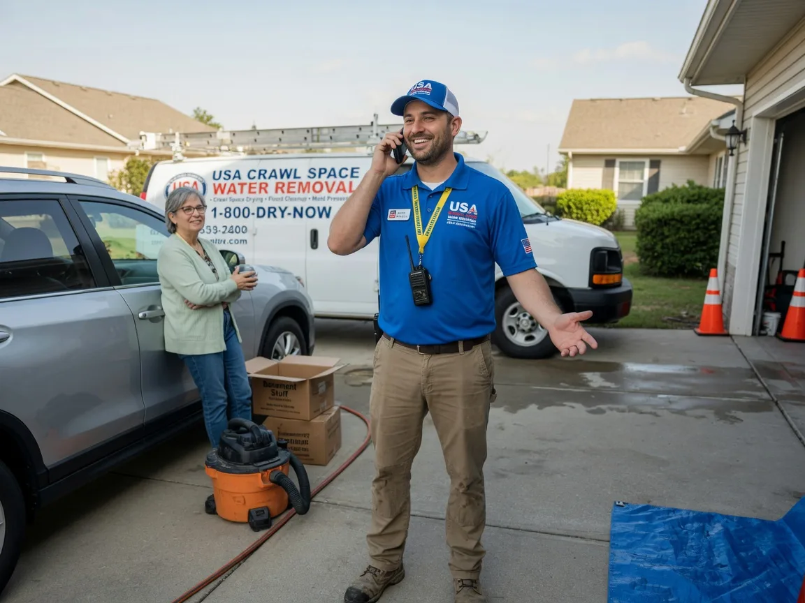 Crawl Space Water Removal Knierim, IA FAQs